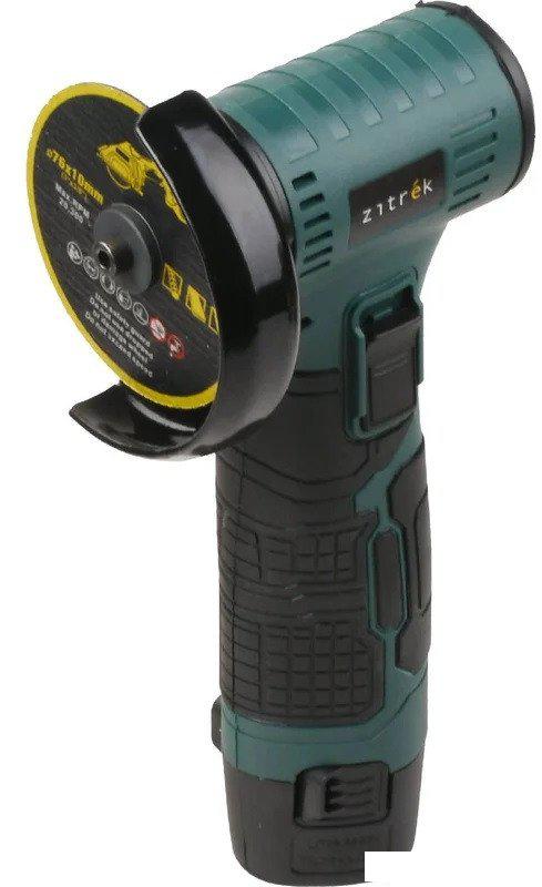 Угловая шлифмашина Zitrek AG 12 Pro 085-1120 (с 2-мя АКБ)- фото