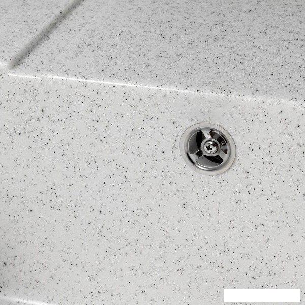 Кухонная мойка Saniteco Fama (серый с сифоном)- фото4