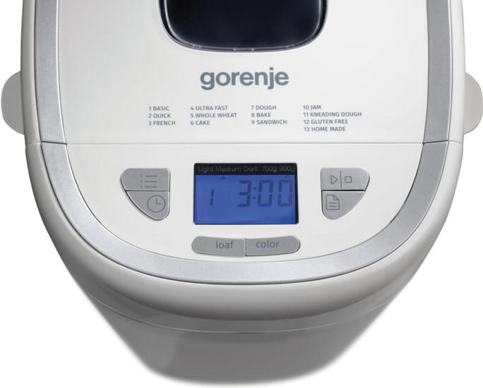 Хлебопечка Gorenje BM900WS- фото2