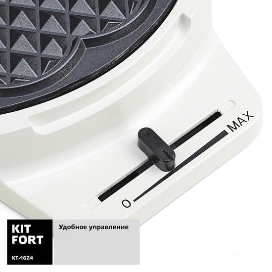 Вафельница Kitfort KT-1624- фото4