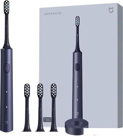 Электрическая зубная щетка Xiaomi Electric Toothbrush T302 MES608 (международная версия, темно-синий)- фото2
