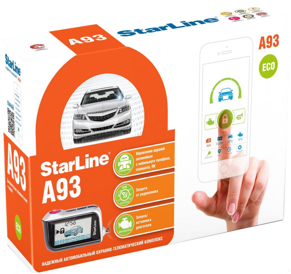 Автосигнализация StarLine A93 ECO- фото