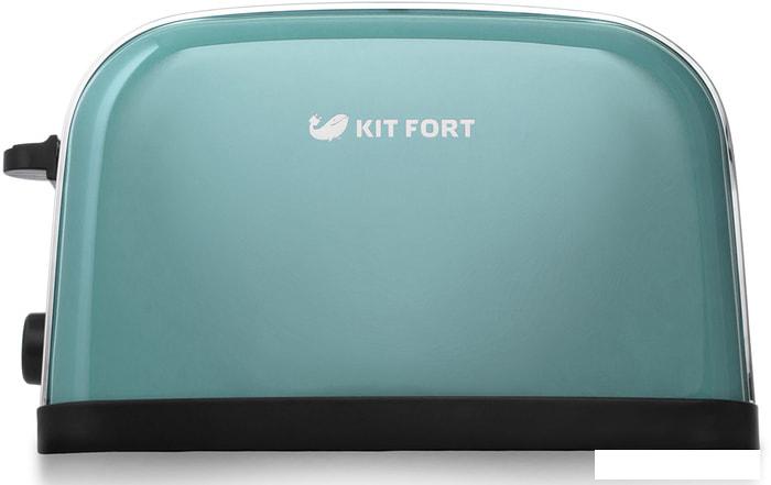 Тостер Kitfort KT-2014-4 (бирюзовый)- фото2