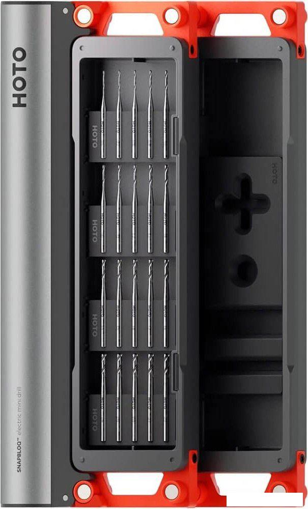 Электроотвертка HOTO SNAPBLOQ Electric Mini Drill Set (с АКБ, кейс)