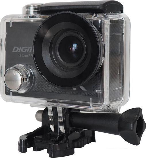 Экшен-камера Digma DiCam 320 DC320 (черный)- фото3