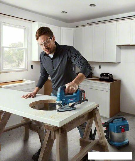 Электролобзик Bosch GST 185-LI Professional 06015B3023 (с 1-м АКБ, кейс)- фото3