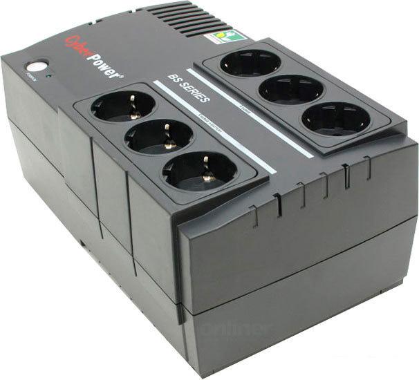 Источник бесперебойного питания CyberPower BS450 Black- фото4