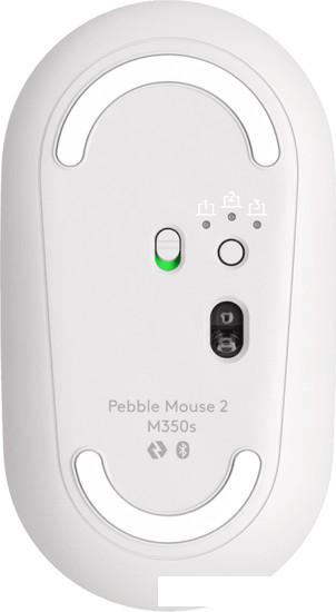Мышь Logitech M350S Pebble 2 (белый)- фото4