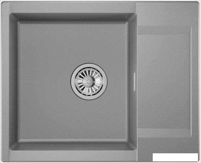 Кухонная мойка Granula ES-6202 (алюминиум)- фото2