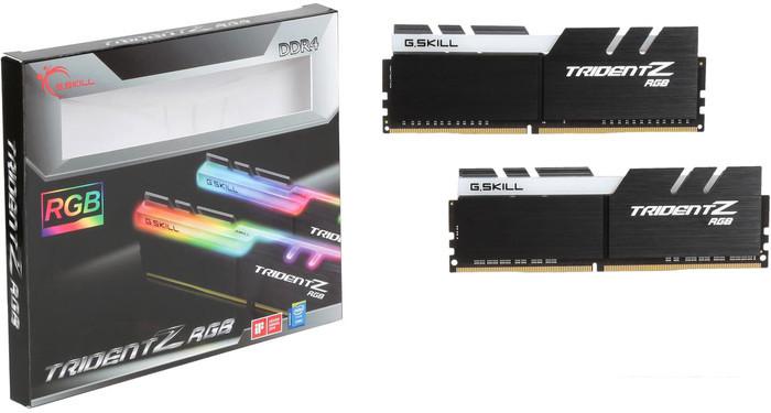 Оперативная память G.Skill Trident Z RGB 2x16GB DDR4 PC4-32000 F4-4000C18D-32GTZR- фото2
