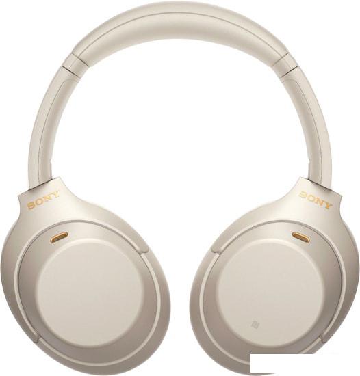 Наушники Sony WH-1000XM4 (бежевый)- фото3