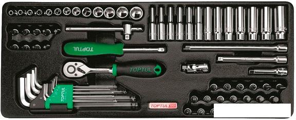 Универсальный набор инструментов Toptul GCAT7202 72 предмета