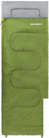 Спальный мешок Jungle Camp Ranger Comfort JR (левая молния, зеленый)- фото4