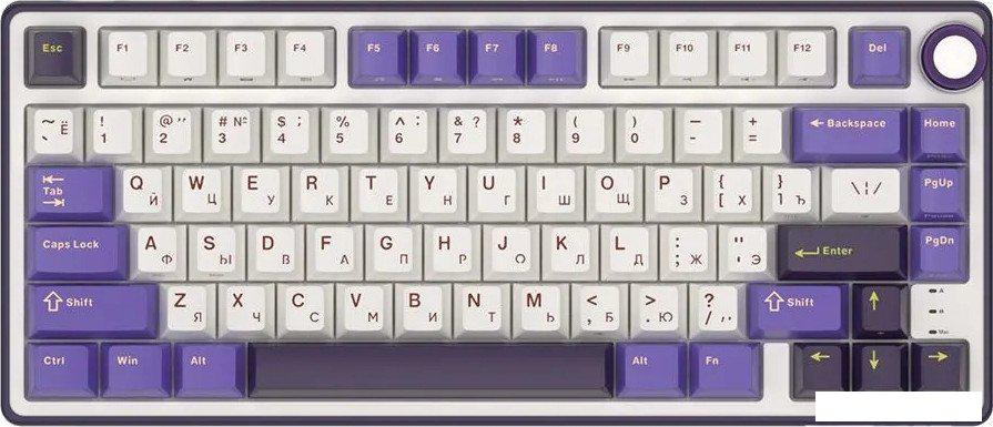 Клавиатура Royal Kludge R75 RGB Blackberry (RK Brown)- фото2