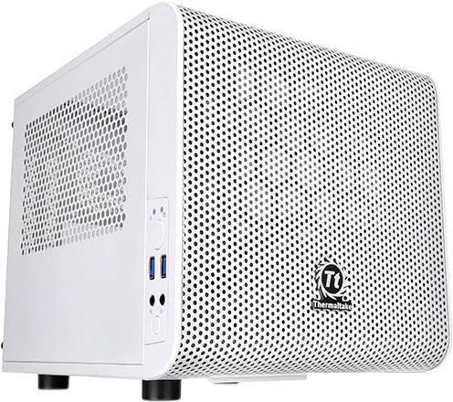 Корпус Thermaltake Core V1 Snow Edition [CA-1B8-00S6WN-01]- фото