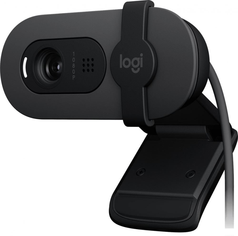 Веб-камера Logitech Brio 100 (графит)- фото2