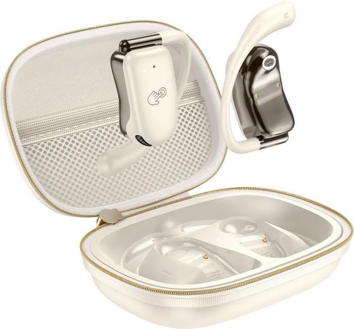 Наушники Hoco EA2 (молочный)- фото