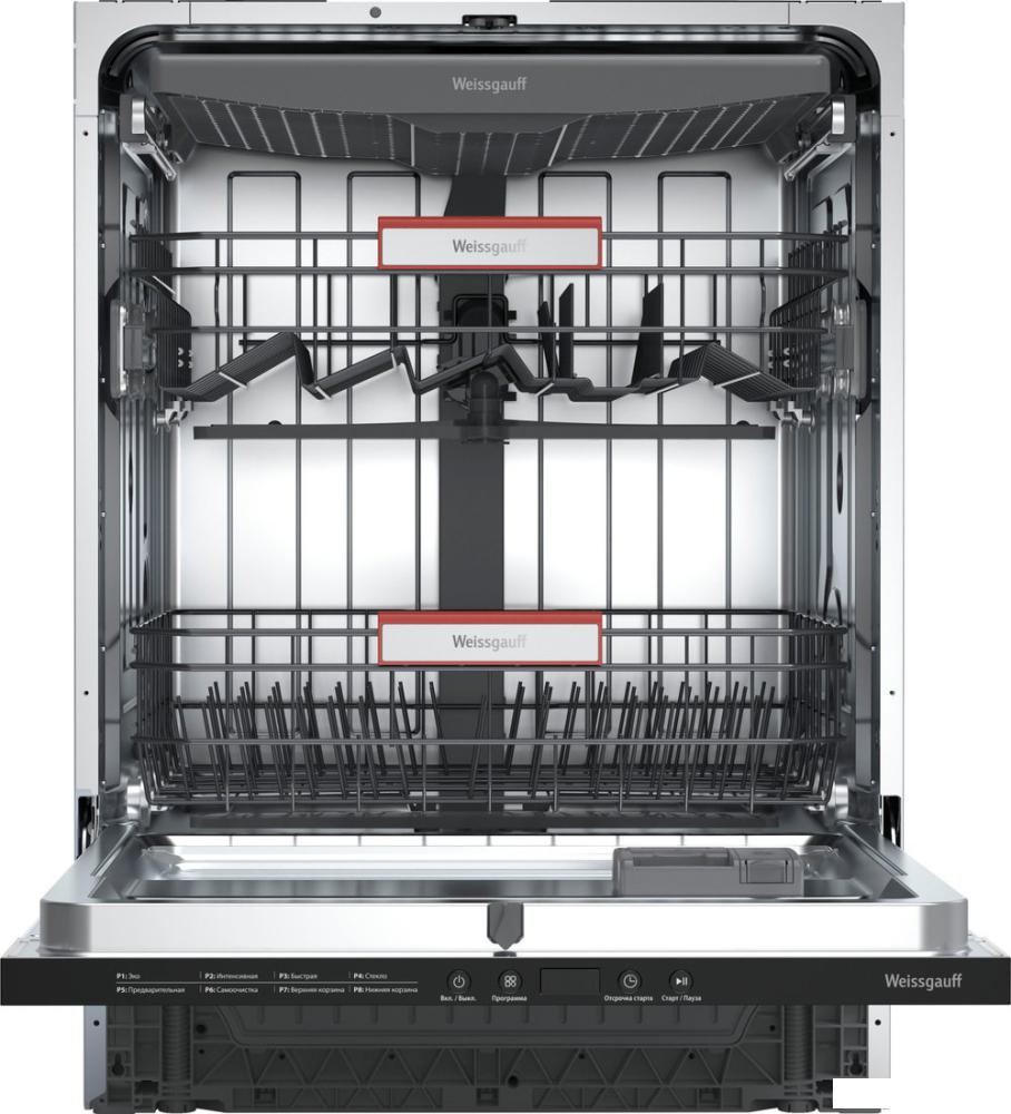 Встраиваемая посудомоечная машина Weissgauff BDW 6038 D Inverter Autoopen- фото
