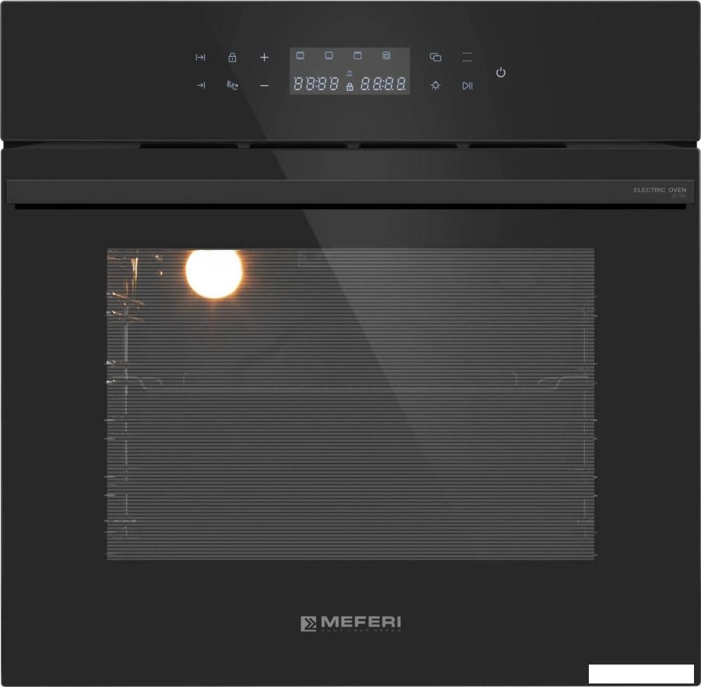 Электрический духовой шкаф Meferi MEO606BK Light- фото2