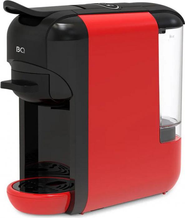 Капсульная кофеварка BQ CM3000 (черный/красный)- фото