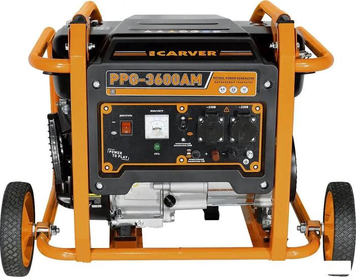 Бензиновый генератор Carver PPG-3600AM- фото