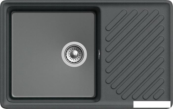 Кухонная мойка GranFest QUARZ GF-ZL52 (черный)- фото