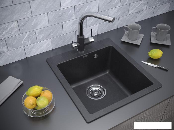 Кухонная мойка Paulmark Zemar PM104651-BE- фото3