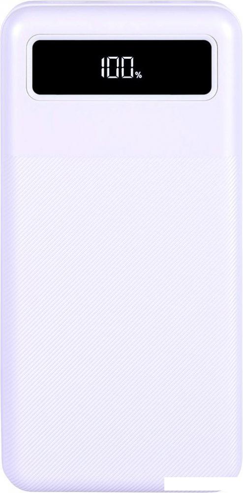 Внешний аккумулятор TFN Porta LCD PD 22.5W 20000mAh (сиреневый)- фото