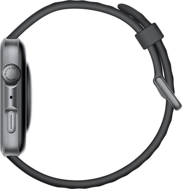 Умные часы Huawei Watch FIT 4 (черный, с черным силиконовым ремешком, международная версия)- фото4