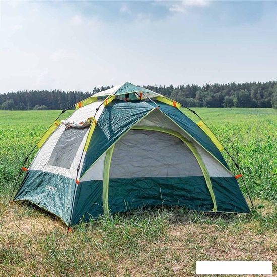 Кемпинговая палатка ForceKraft FK-TENT-2 (зеленый)- фото2