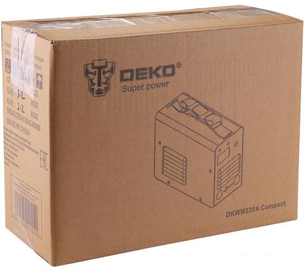 Сварочный инвертор Deko DKWM220A Compact- фото4