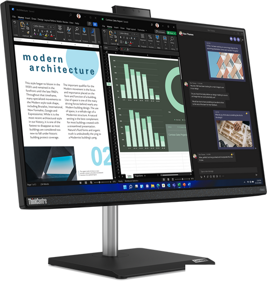 Моноблок Lenovo ThinkCentre neo 30a 24 12B0000GRU- фото4