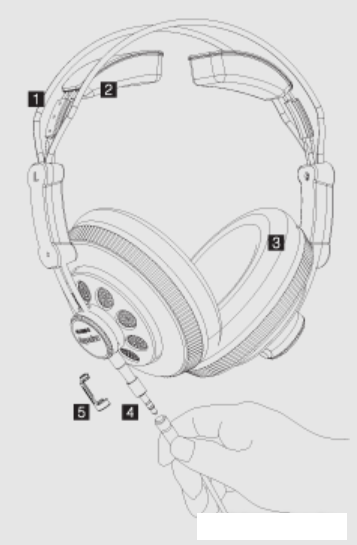 Наушники Superlux HD668B- фото3