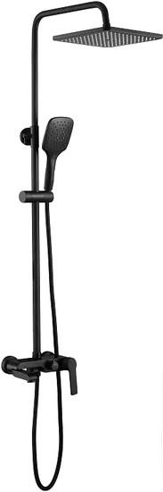 Душевая система  Esko Singapore Black ST300BL- фото