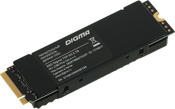 SSD Digma Top G3 2TB DGST4002TG33T- фото3