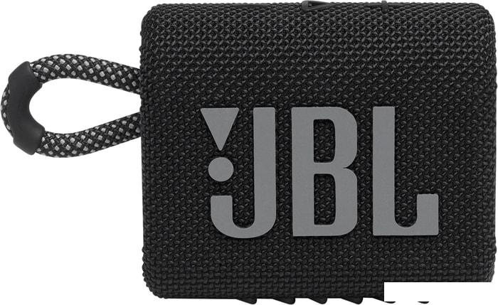 Беспроводная колонка JBL Go 3 (черный)- фото2