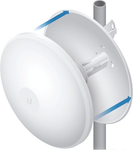 Точка доступа Ubiquiti PowerBeam M5-400 (PBE-M5-400-EU)- фото2