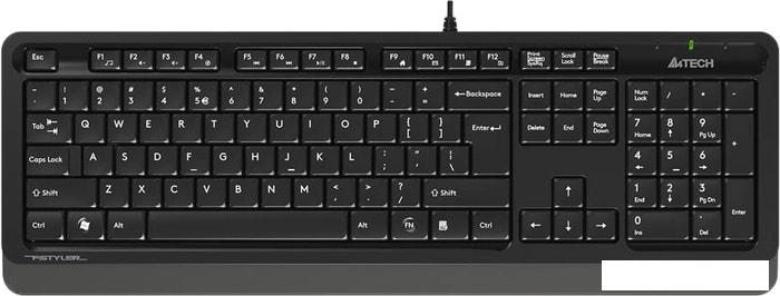 Клавиатура A4Tech Fstyler FK10 (черный/серый)- фото