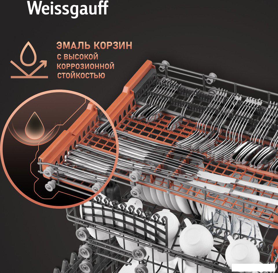 Встраиваемая посудомоечная машина Weissgauff BDW 4537- фото4