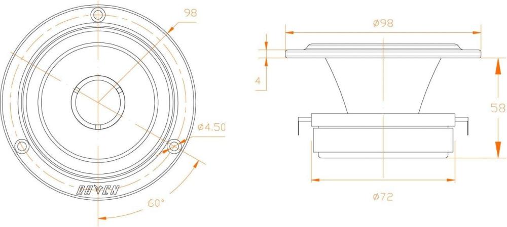 Твитер DL Audio Raven TW-03 V.2- фото4