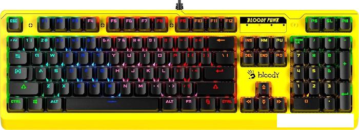 Клавиатура A4Tech B810RC (желтый)- фото