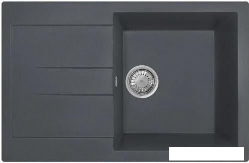 Кухонная мойка Granrus GR-780 (антрацит)- фото