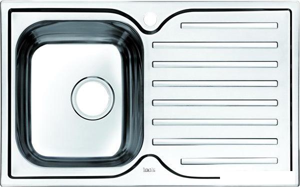 Кухонная мойка IDDIS Strit STR78SLi77- фото
