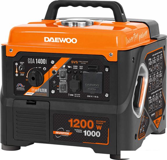 Бензиновый генератор Daewoo Power GDA 1400i