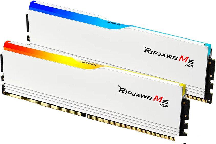 Оперативная память G.Skill Ripjaws M5 RGB 2x32ГБ DDR5 6400 МГц F5-6400J3239G32GX2-RM5RW- фото2