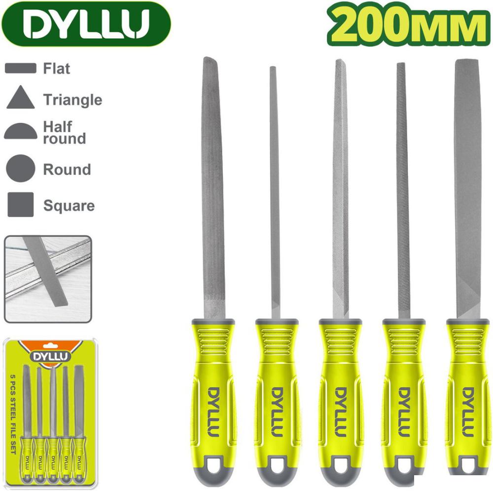 Набор напильников Dyllu DTSF2405 (5 предметов)