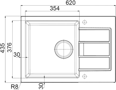 Кухонная мойка Franke Sirius 2.0 S2D 611-62 (435) Tectonite 143.0628.361 (белый)- фото2