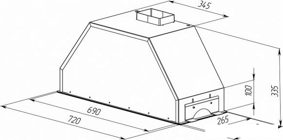 Кухонная вытяжка Zigmund & Shtain K 014.7 B- фото2