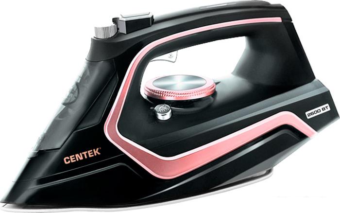 Утюг CENTEK CT-2313 (черный/розовый)- фото