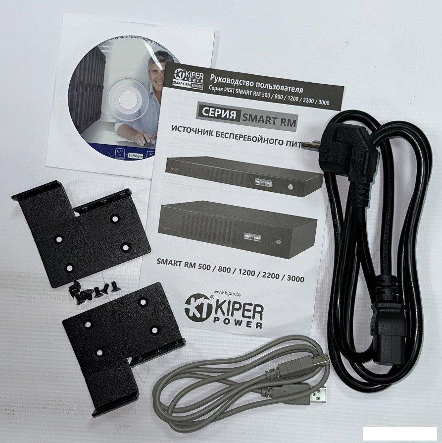 Источник бесперебойного питания Kiper Power Smart 3000 RM IEC- фото3